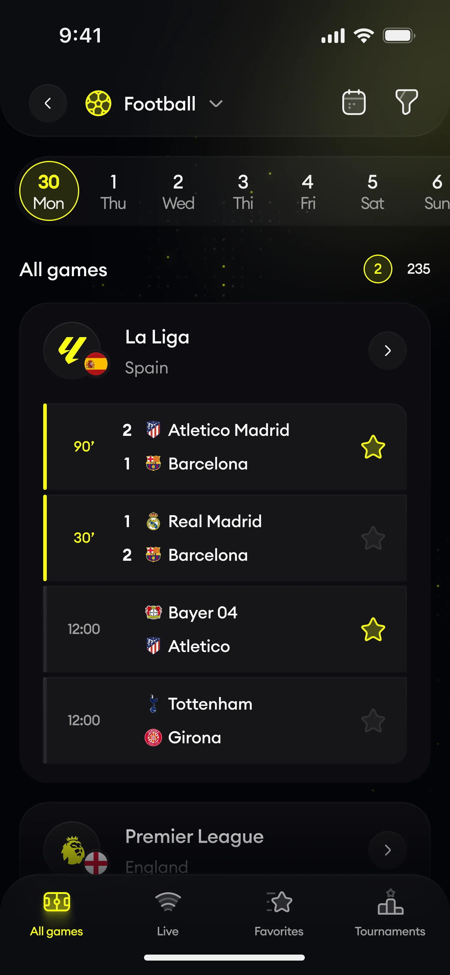 FlowScore app screen 3