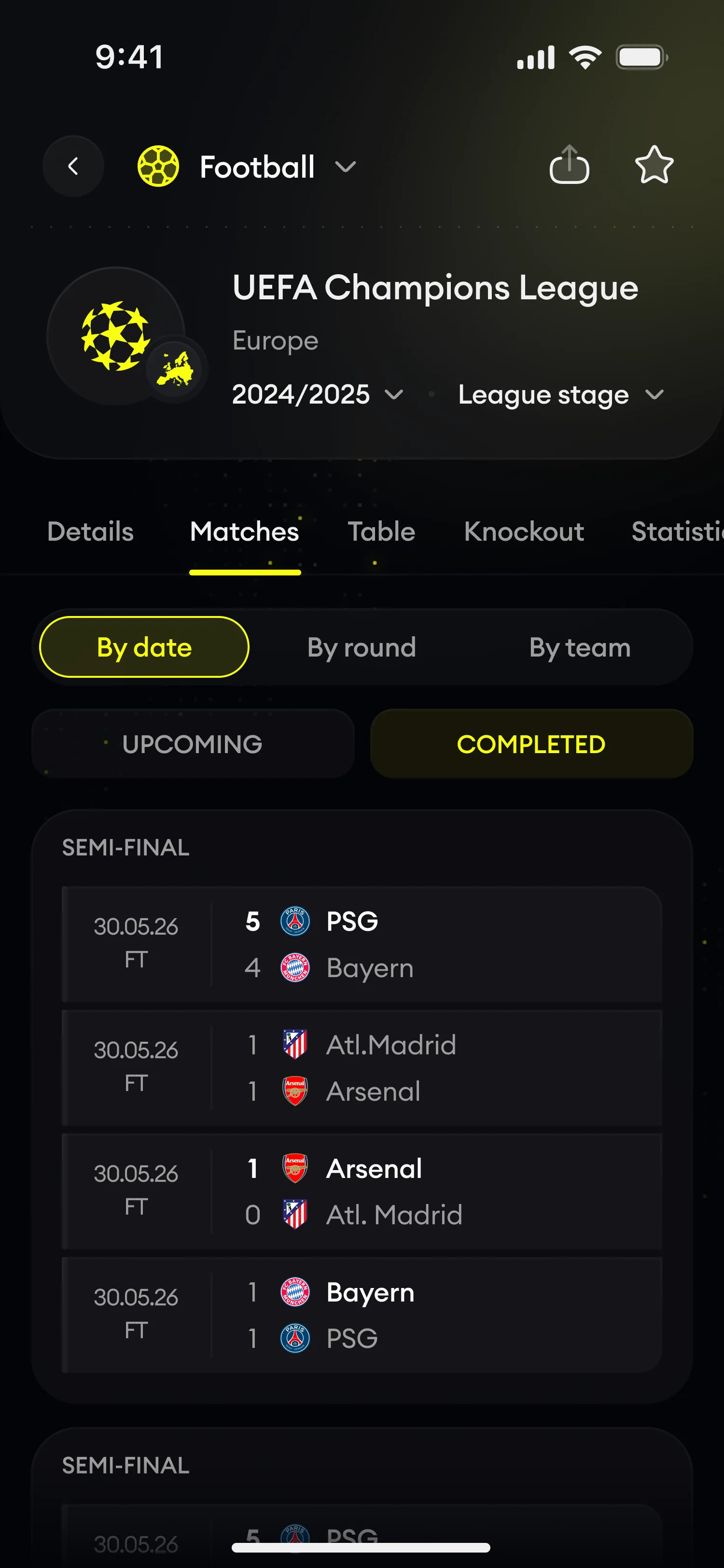 FlowScore app screen 5
