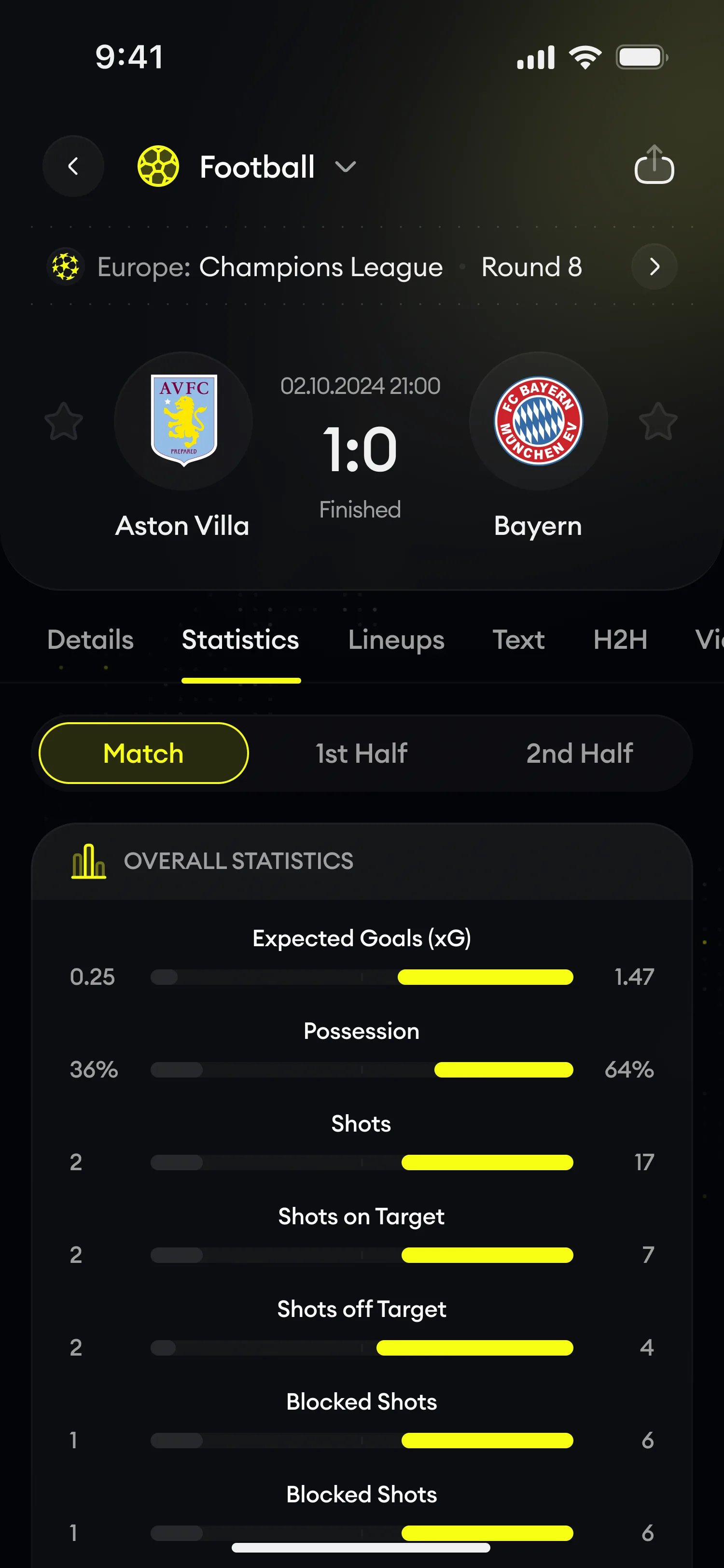 FlowScore app screen 13